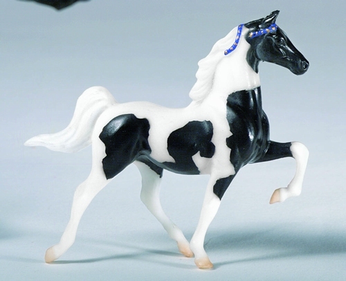 SADDLEBRED PINTO NOIR & BLANC