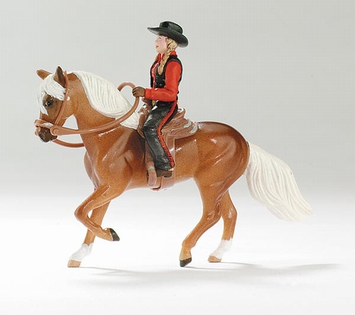 COWGIRL & WESTERN SADDLE SET